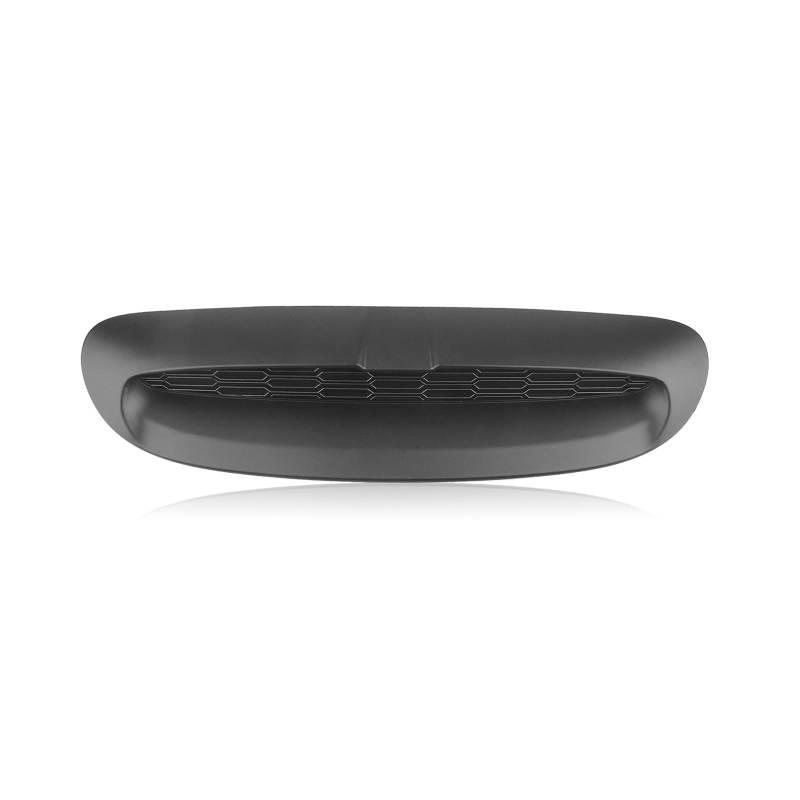 Frontgrill Für Mini Für Cooper S JCW F54 F55 F56 F57 2014-2024 ABS Glanz/Matt Schwarz Front Motorhauben Haube Vent Scoop Air Outlet Abdeckung Trim Auto-Kühlergrill(Matt-schwarz) von NAUTIG