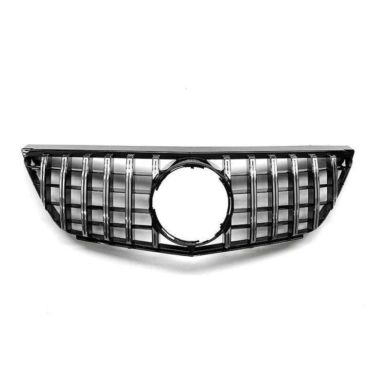 Frontgrill GT Style Frontgrill Tuning Racing Grill Für Benz B-Klasse W245 B160 B170 B180 B200 B260 2009 2010 2011 Auto-Kühlergrill(Silber) von NAUTIG