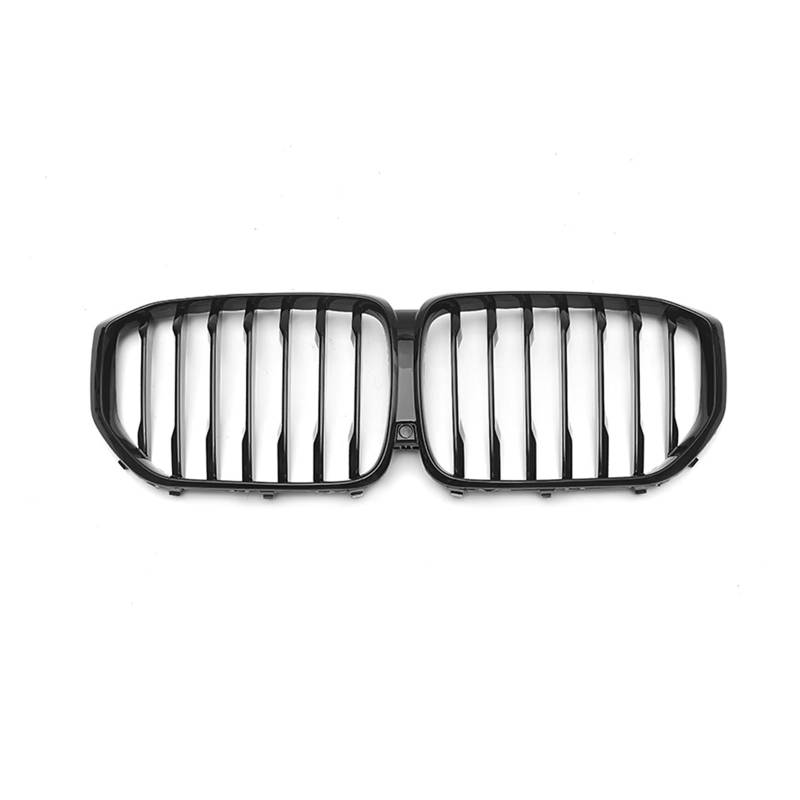 Frontgrill Niere Kühlergrill Racing Grills Für X5 G05 2019-2022 30d 40i 50i M50d X5M F95 Einzelnen Lamellen Auto Oberen Stoßfänger Haube Mesh Grid Auto-Kühlergrill von NAUTIG