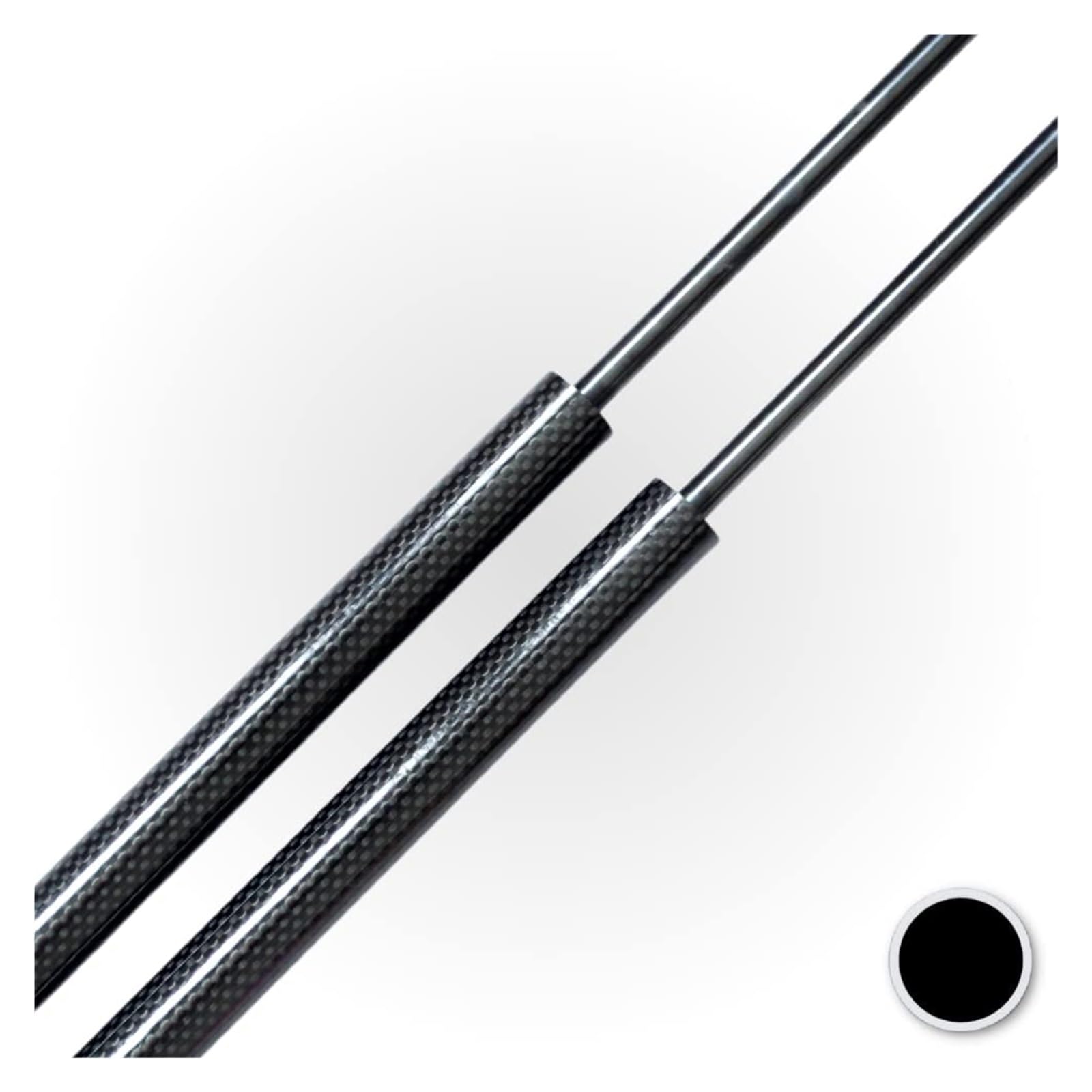 Kofferraum Gasfeder 2 Stück Für Benz Für Vito Viano W639 Van Minibus 2003-2014 Stamm Struts6399800164 Hinten Boot Gas Quellen Shock Lift Unterstützt Gasdruckfeder(Black Carbon Fiber) von NAUTIG