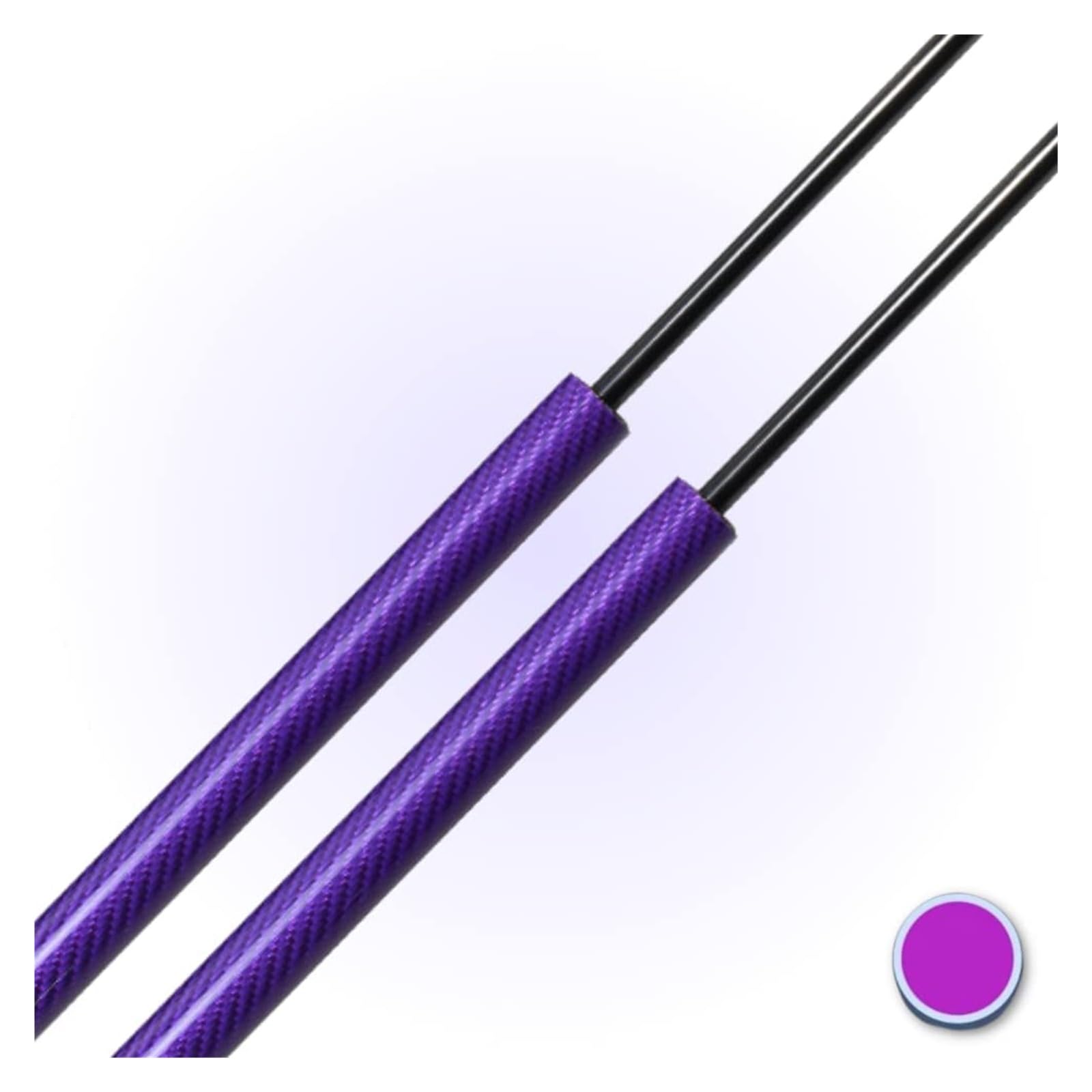Kofferraum Gasfeder 2 Stück Für Benz Für Vito Viano W639 Van Minibus 2003-2014 Stamm Struts6399800164 Hinten Boot Gas Quellen Shock Lift Unterstützt Gasdruckfeder(Purple Carbon Fiber) von NAUTIG