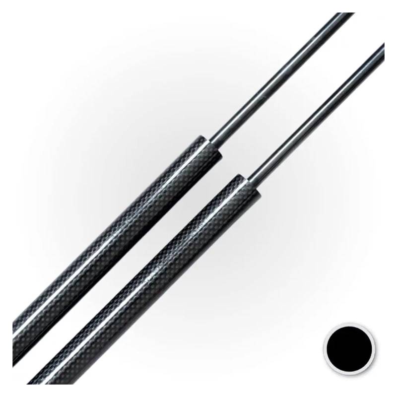 Kofferraum Gasfeder 2 X Für Nissan Für Patrol Y62 SUV Mit Elektrischer Heckklappe 2010-2025 Kofferraumstreben Vorhanden Heckklappen-Boot-Lift Unterstützt Gasfedern Gasdruckfeder(Black Carbon Fiber) von NAUTIG