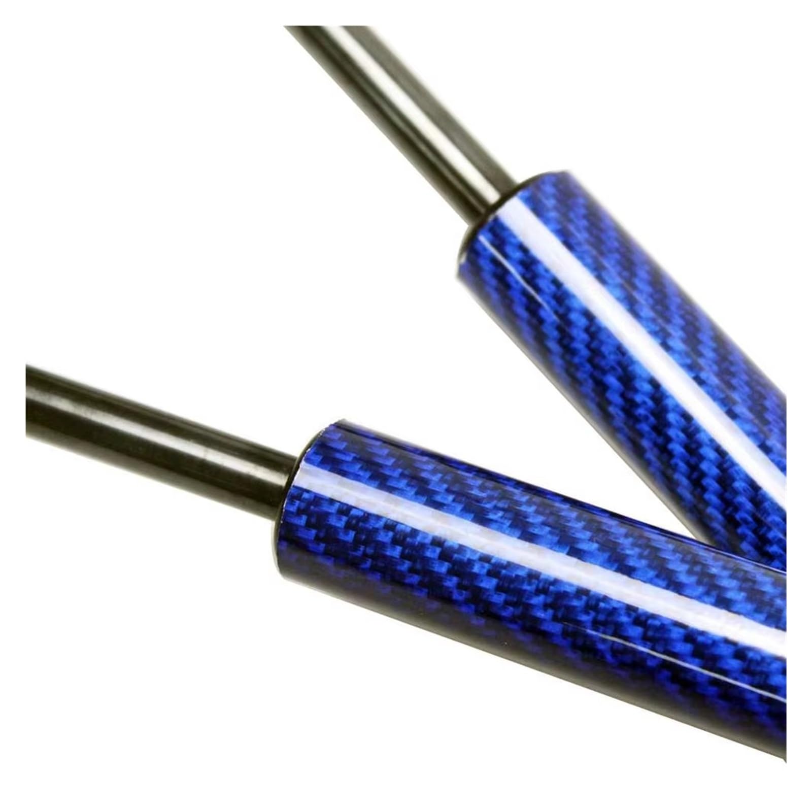 Kofferraum Gasfeder 2X Für Toyota Für Hiace 2005 2006 2007 2008 79 cm H200 Heckklappe Boot Auto Gas Streben Hohe Dach Hinten Links & Rechts Dämpfer Gasdruckfeder(Blue Carbon Fiber) von NAUTIG