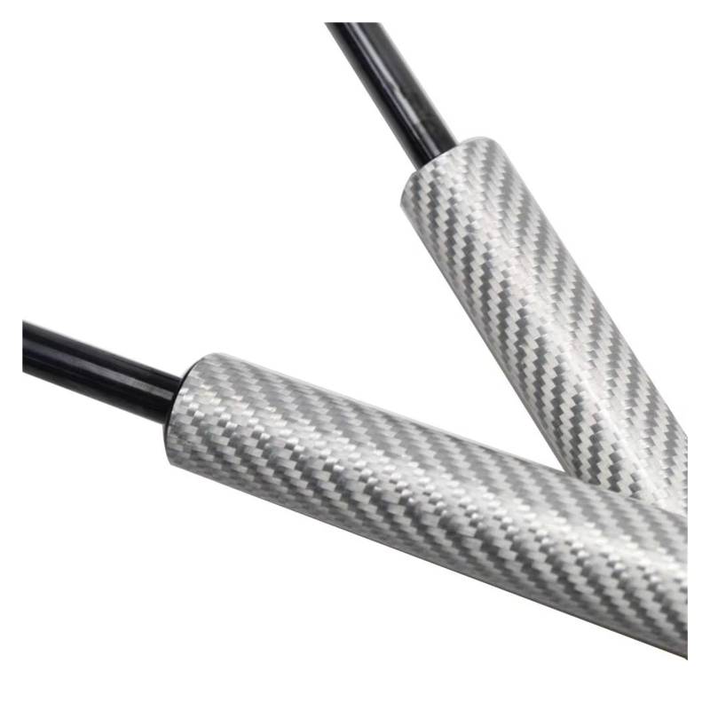 Kofferraum Gasfeder 2X Für Toyota Für Hiace 2005 2006 2007 2008 79 cm H200 Heckklappe Boot Auto Gas Streben Hohe Dach Hinten Links & Rechts Dämpfer Gasdruckfeder(Silver Carbon Fiber) von NAUTIG