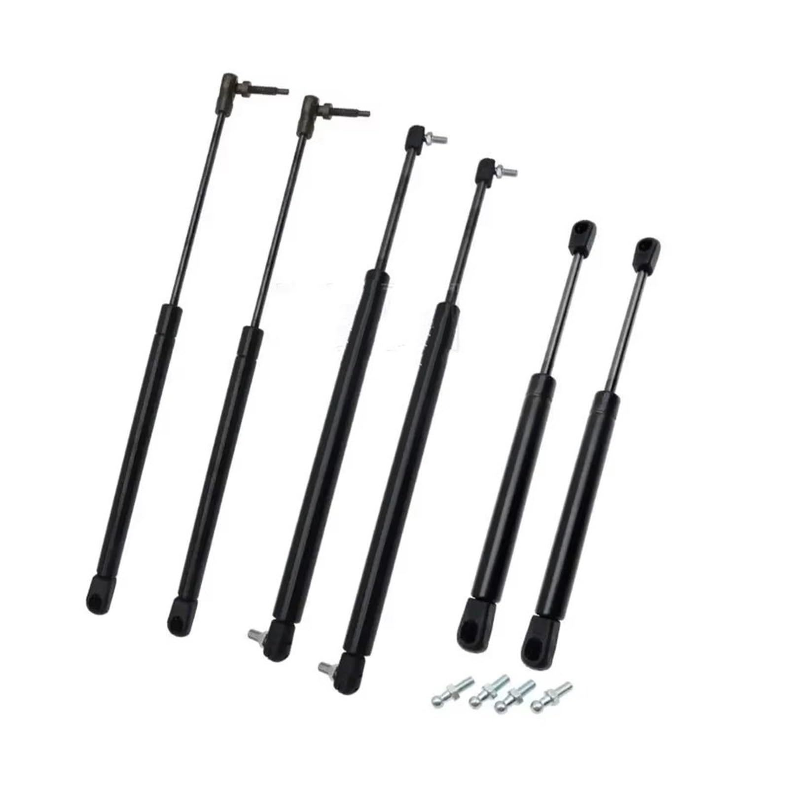 Kofferraum Gasfeder 2x/6x Für Jeep Für Grand Für Cherokee WJ WG 1999-2004 Motorhaube Heckklappe Heckfensterheber Stützstange Gasfedern Stoßdämpfer Streben Bar Gasdruckfeder(6Pcs) von NAUTIG