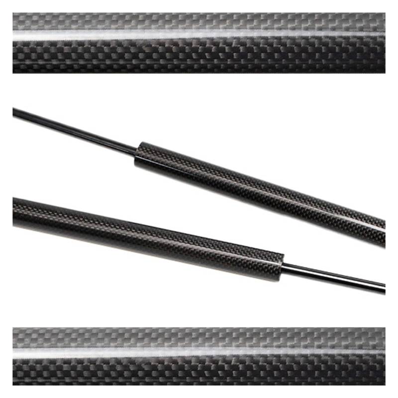 Kofferraum Gasfeder Für 7 Series E65 E66 Limousine 2001-2008 Heckklappe Kofferraumstreben Hebeunterstützung Stoßdämpfer Federn Absorber Hydraulikstangen Gasdruckfeder(Black Carbon Fiber) von NAUTIG