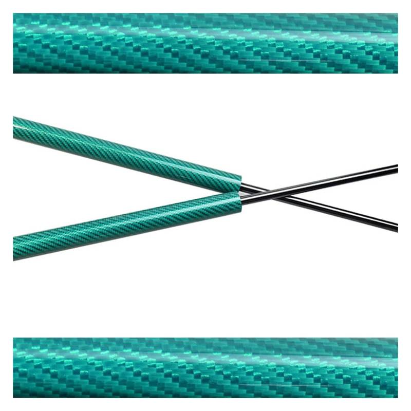 Kofferraum Gasfeder Für 7 Series E65 E66 Limousine 2001-2008 Heckklappe Kofferraumstreben Hebeunterstützung Stoßdämpfer Federn Absorber Hydraulikstangen Gasdruckfeder(Green Carbon Fiber) von NAUTIG