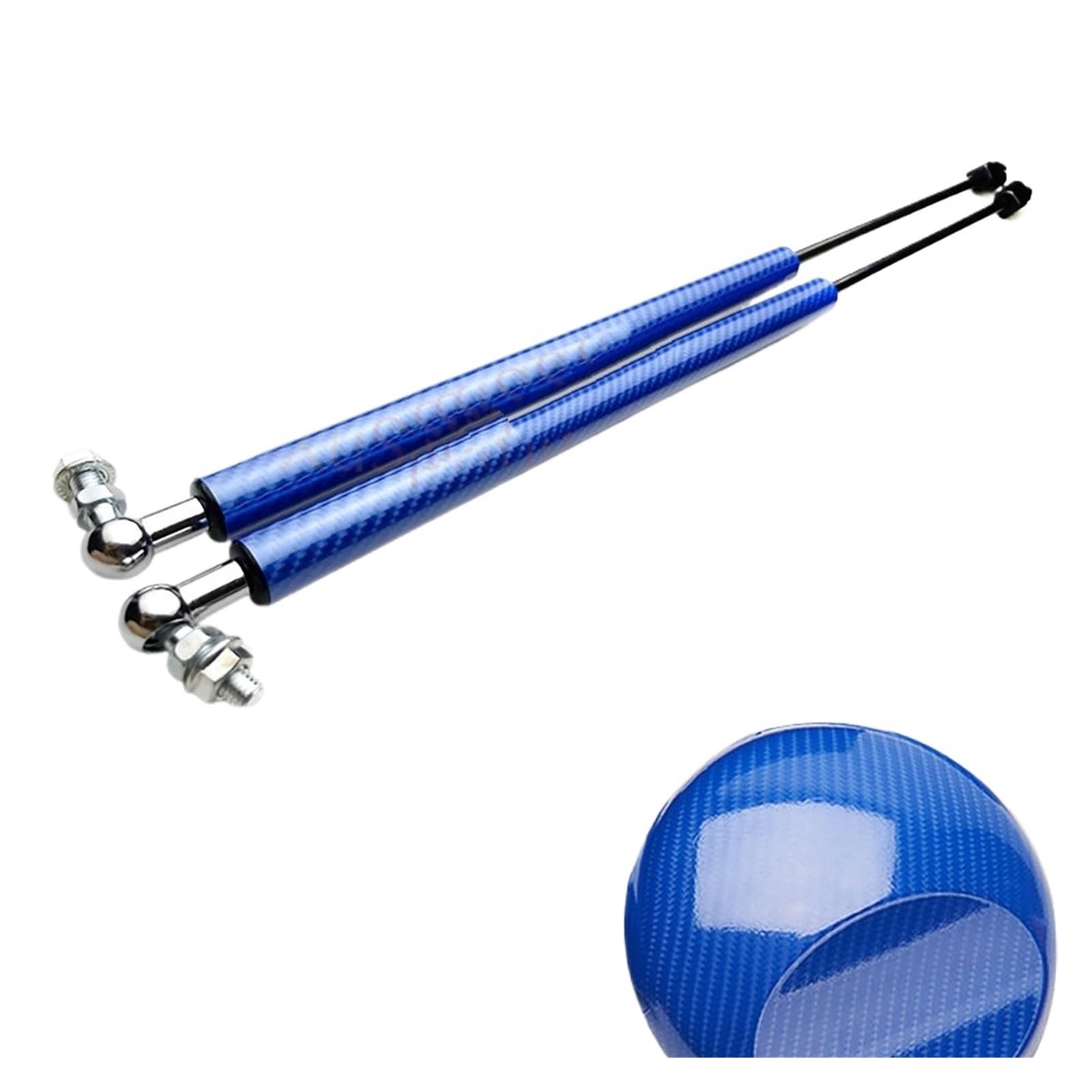 Kofferraum Gasfeder Für Civic 2017 2018 2019 2020 2021 2022 2023 10. Auto-Hintertür-Feder-Schock-Unterstützungs-Heber-Kit Strut Bars Hydraulische Stange Refit Gasdruckfeder(Carbon Blue) von NAUTIG