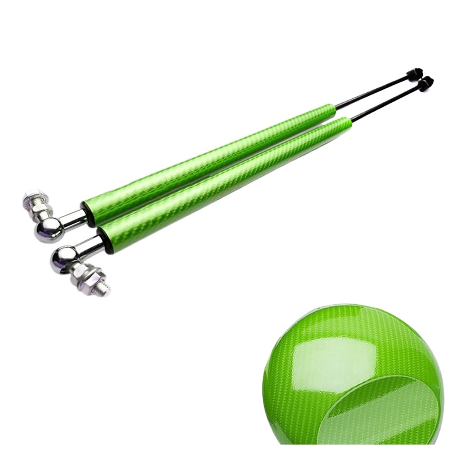Kofferraum Gasfeder Für Civic 2017 2018 2019 2020 2021 2022 2023 10. Auto-Hintertür-Feder-Schock-Unterstützungs-Heber-Kit Strut Bars Hydraulische Stange Refit Gasdruckfeder(Carbon Green) von NAUTIG