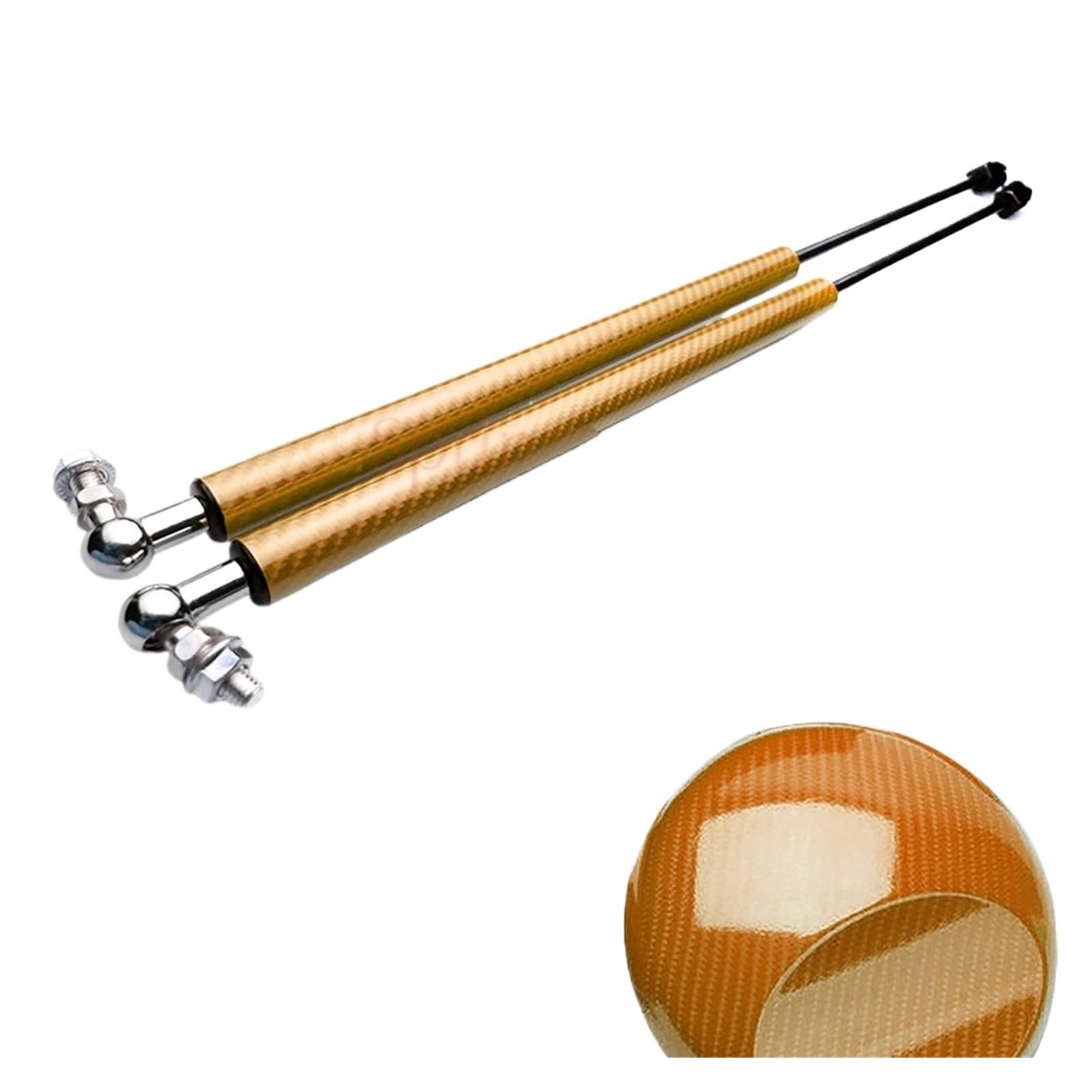 Kofferraum Gasfeder Für Civic 2017 2018 2019 2020 2021 2022 2023 10. Auto-Hintertür-Feder-Schock-Unterstützungs-Heber-Kit Strut Bars Hydraulische Stange Refit Gasdruckfeder(Carbon orange) von NAUTIG