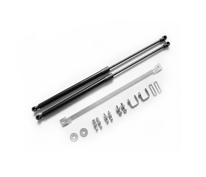 Kofferraum Gasfeder Für Civic 2017 2018 2019 2020 2021 2022 2023 10. Auto-Hintertür-Feder-Schock-Unterstützungs-Heber-Kit Strut Bars Hydraulische Stange Refit Gasdruckfeder(Piano Black) von NAUTIG
