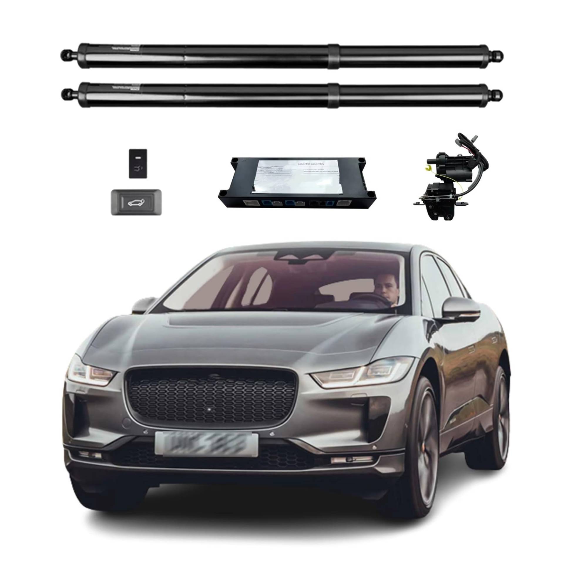Kofferraum Gasfeder Für Jaguar I-Pace 2019+ Elektrische Heckklappe Power Zurück Tür Heckklappe Hinten Hatch Auto Boot Stamm Strut Shock Lift Stange Antrieb Gasdruckfeder Kofferraum Gasfeder Für Jaguar I-Pace 2019+ Elektrische Heckklappe Power Zurück Tür Heckklappe Hinten Hatch Auto Boot Stamm Strut Shock Lift Stange Antrieb Gasdruckfeder von NAUTIG
