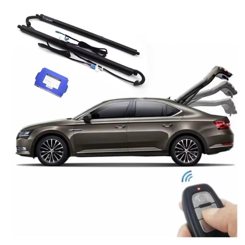 Kofferraum Gasfeder Für Kaptur Für Grand Für Captur 2016-2024 Auto Power Trunk Lift Elektrische Luke Heckklappe Strut Auto Hinten Tür Antrieb Gasdruckfeder(No Foot Sensor) von NAUTIG