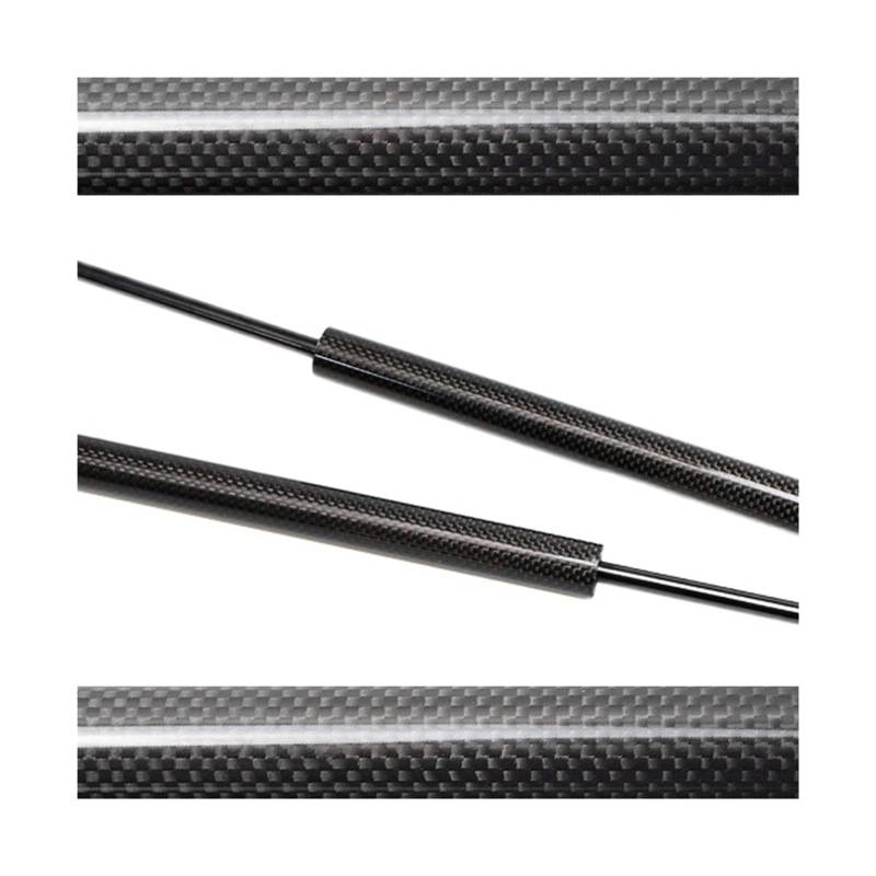 Kofferraum Gasfeder Für Lexus RX AL10 2008-2015 RX350 RX450h Hinten Stamm Dämpfer Mit Power Heckklappe Boot Lift Unterstützt Gas Streben Schock Frühling Gasdruckfeder(Black Carbon Fiber) von NAUTIG
