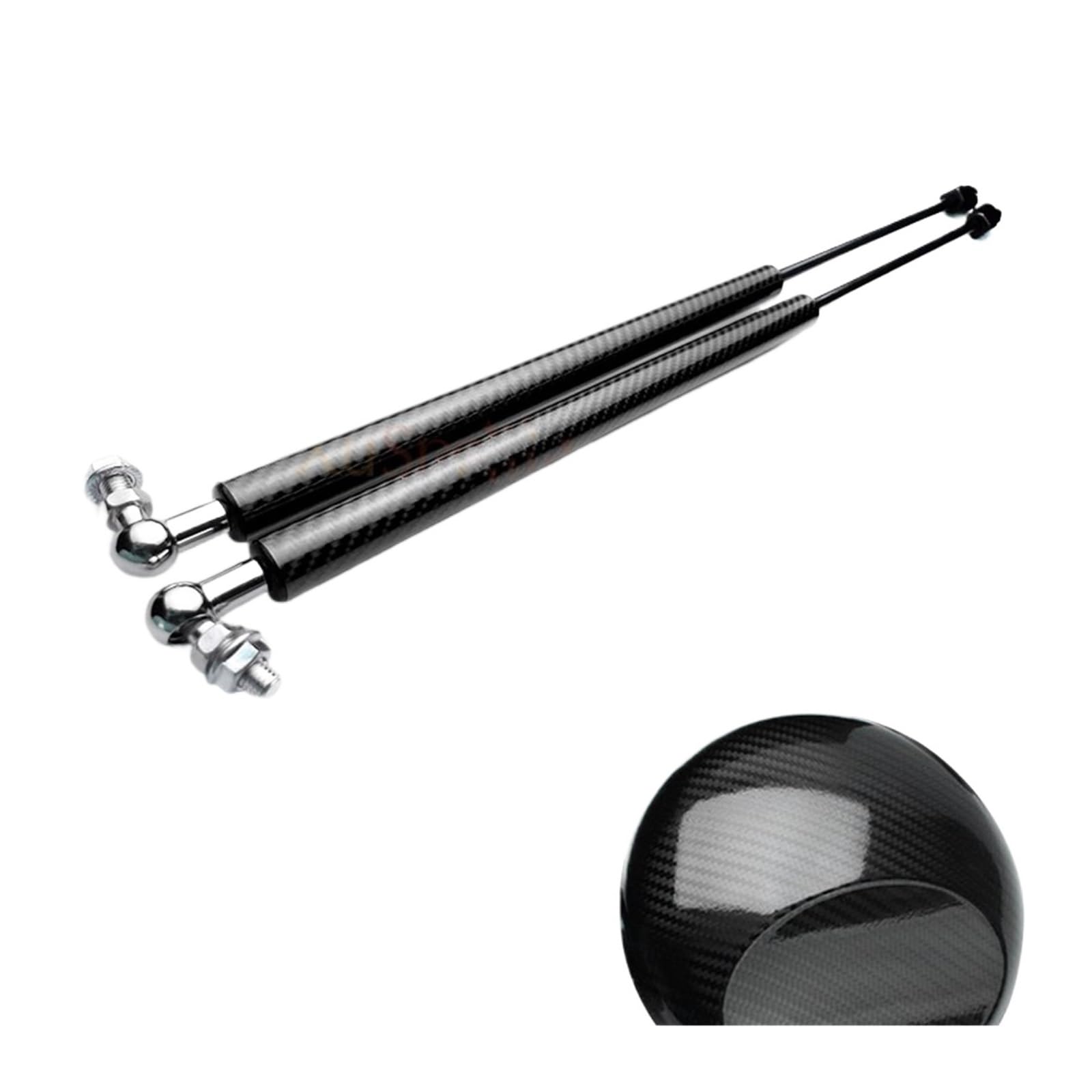 Kofferraum Gasfeder Für Peugeot 3008 2009-2015 Hinten Tür Stamm Box Unterstützung Hydraulische Hubstange Strut Frühling Schock Bars Halterung Gasdruckfeder(Kohlenschwarz) von NAUTIG