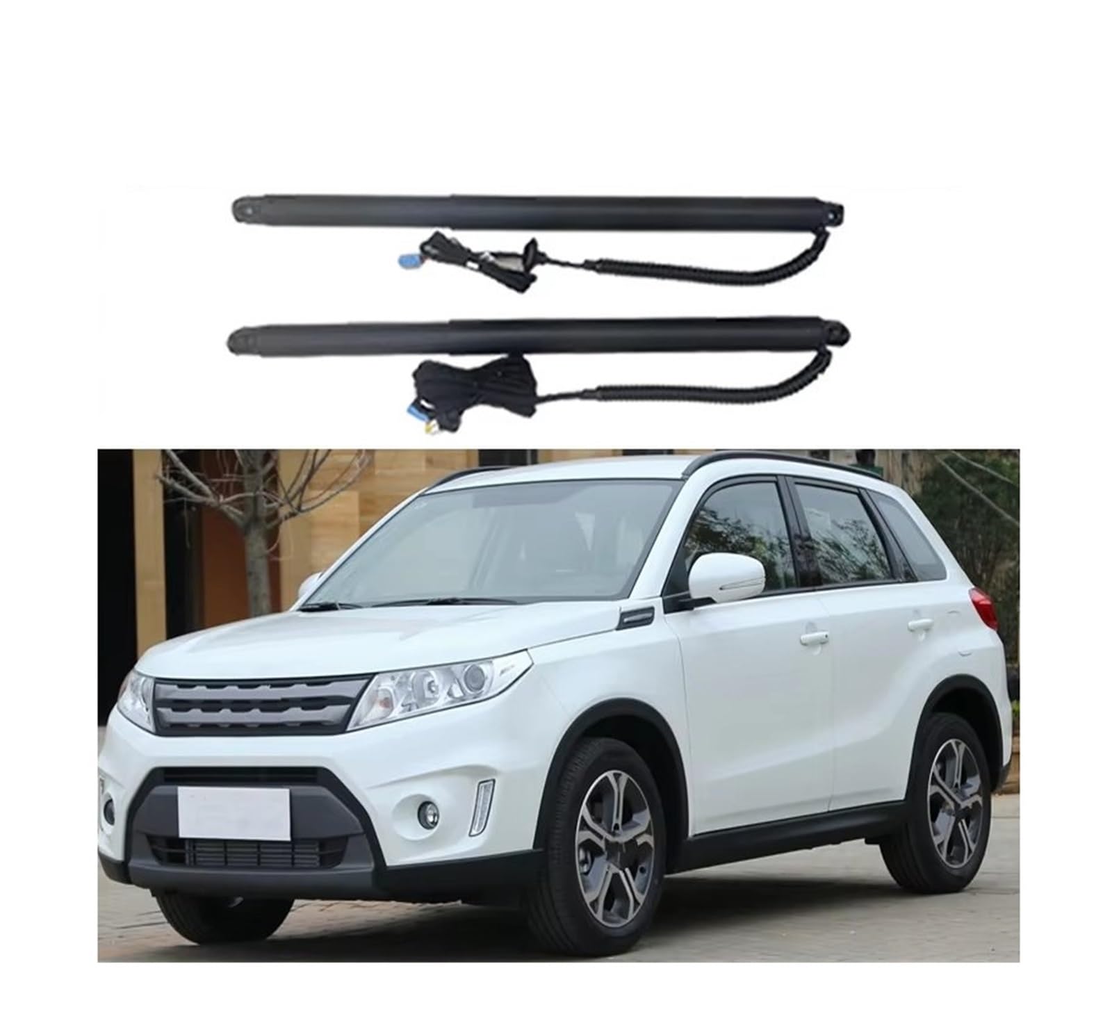 Kofferraum Gasfeder Für Suzuki Für Vitara 2012-2018 Elektrische Heckklappenhebebühne Automatische Kofferraumöffnung Elektromotor Kofferraum-Autozubehörwerkzeug Gasdruckfeder(No Kick Senor) von NAUTIG