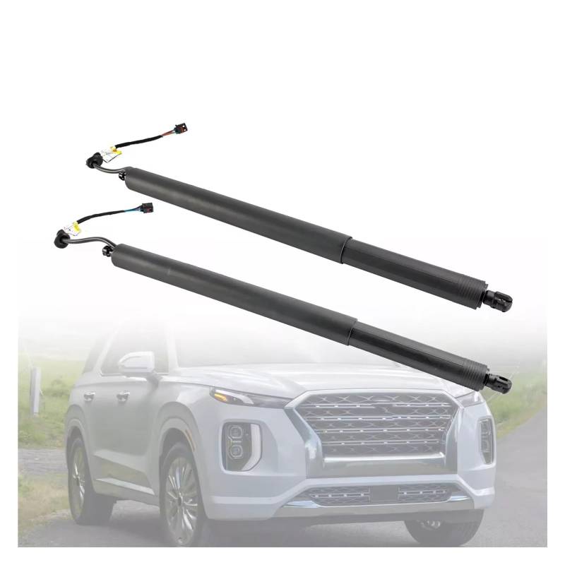 Kofferraum Gasfeder Links/Rechts Für Hyundai Für Palisade 2020 2021 2022 Power Heckklappen Lift Unterstützung 81831-S8100 81841S8100 Gasdruckfeder von NAUTIG