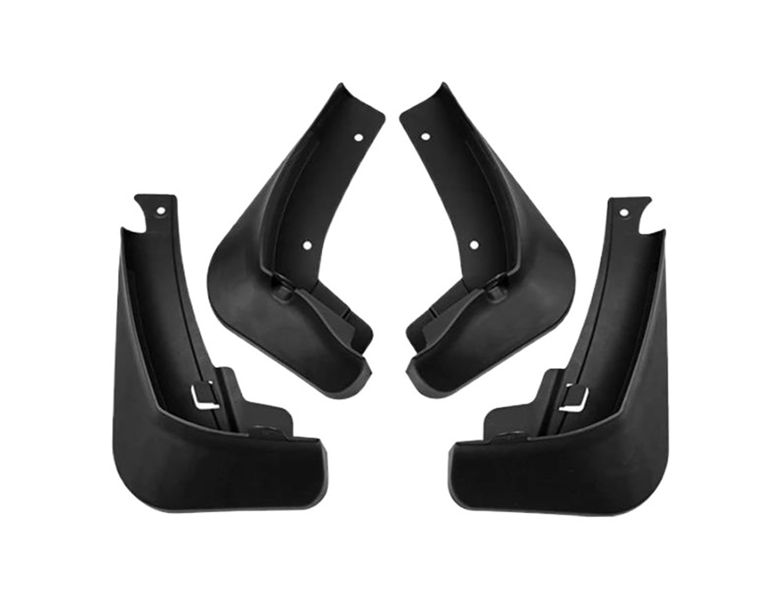 Schutzbleche 4X Für Nissan Für Qashqai J12 2023 2024 Zubehör Kotflügel Upgrade Anti-Splash Guards Vorne Hinten Räder Kotflügel Schmutzfänger Auto Styling Auto Schmutzfänger von NAUTIG