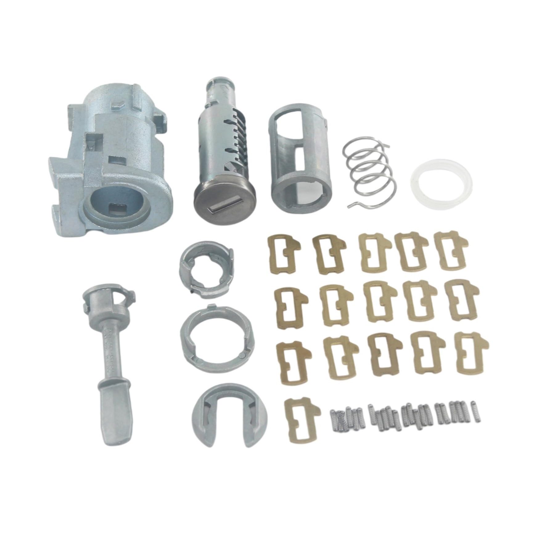 Türschloss Stellmotor Mit 604837167/168 Links RECHTS TÜRSCHLOSS Barrel Zylinder FÜR VW FÜR Golf 4 IV MK4 Bora A6 FÜR Skoda FÜR Fabia FÜR Polo 1997-2003 Zentralverriegelungen(Right Lock Repair) von NAUTIG