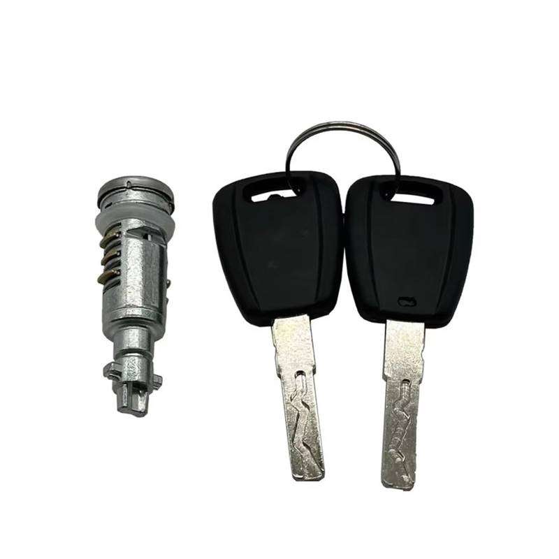 Türschloss Stellmotor Mit Türgriff-Schließzylinder Mit 2 Schlüsseln Für FIAT 500L 500X 2014–2020 Für Jeep Für Renegade 2014–2019 6000632319 80/1039 Zentralverriegelungen von NAUTIG