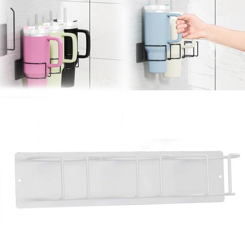 Magnetischer Becherhalter für Stanley, Trinkflaschen-Organizer für Stanley, 1,2 l, mit Griff, Becherdeckel-Organizer für Stanley-Becherzubehör, ideales Geschenk von NAUXIU