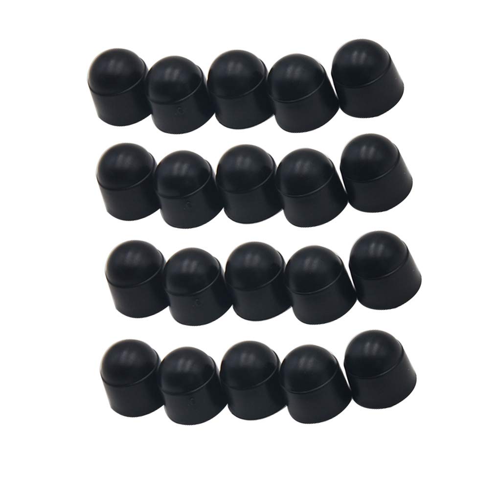 20PCS / Set M6 Schwarz Kunststoff-Haube Schraube Mutter Schutzkappen-Abdeckung Hexagon Sechskantschrauben praktisches Werkzeug 20PCS / Set M6 Schwarz Kunststoff-Haube Schraube Mutter Schutzkappen-Abdeckung Hexagon Sechskantschrauben praktisches Werkzeug von NAYUKY