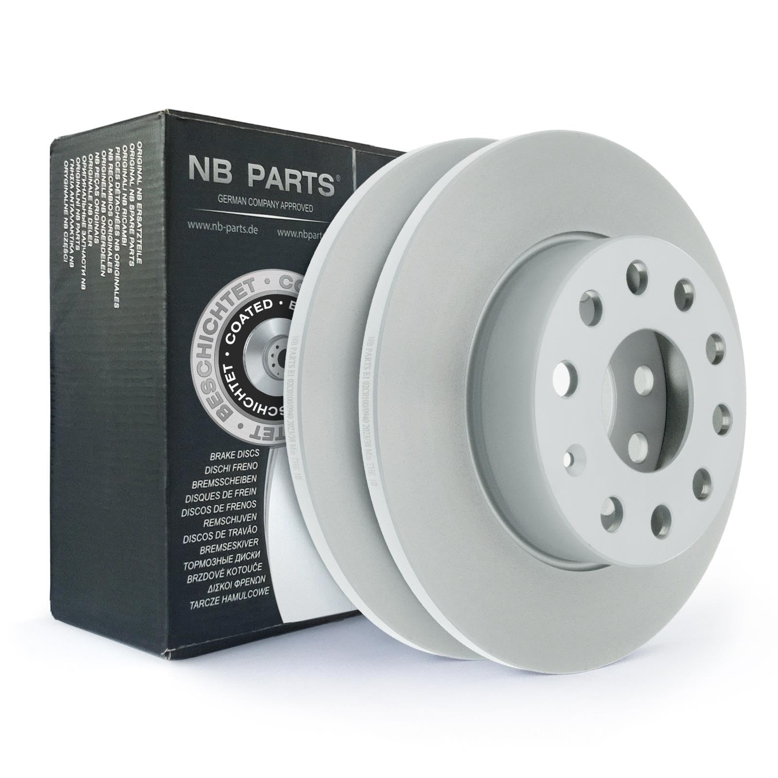 2x Bremsscheibe voll hinten NB PARTS GERMANY 10042830 2x Bremsscheibe voll hinten NB PARTS GERMANY 10042830 von NB PARTS