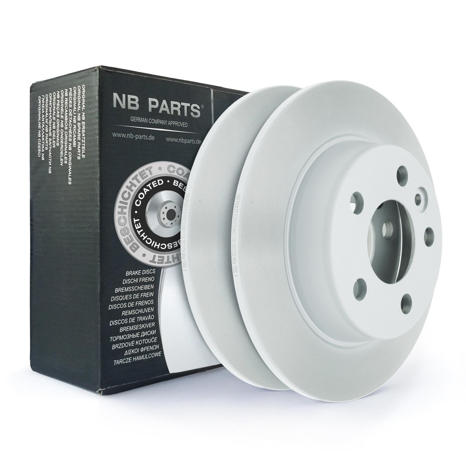 2x Bremsscheibe voll hinten NB PARTS GERMANY 10043042 2x Bremsscheibe voll hinten NB PARTS GERMANY 10043042 von NB PARTS