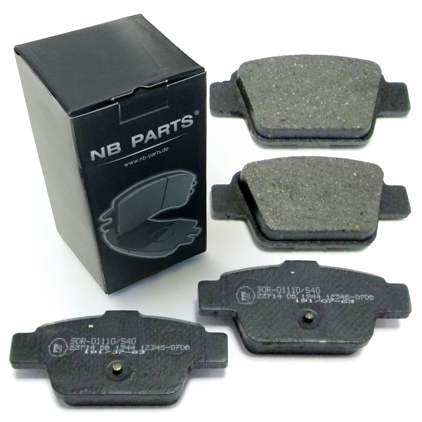 BREMSBELÄGE BREMSKLÖTZE HINTEN NB PARTS GERMANY 10021595 BREMSBELÄGE BREMSKLÖTZE HINTEN NB PARTS GERMANY 10021595 von NB PARTS