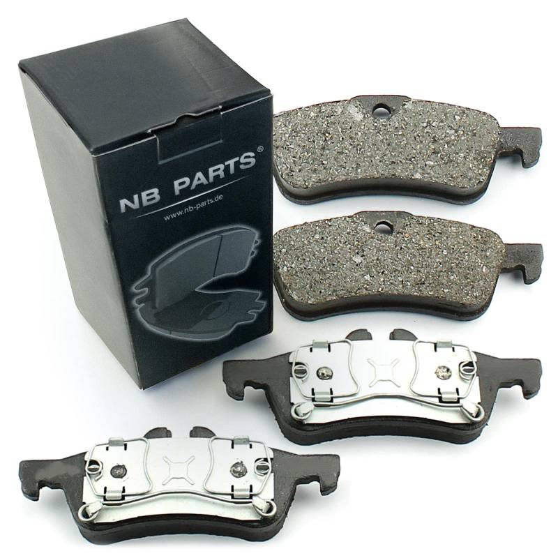 Bremsbeläge hinten für Mini Mini R50 R53 Cabriolet R52 Cooper Cooper S Works NB PARTS GERMANY 10021893 von NB PARTS