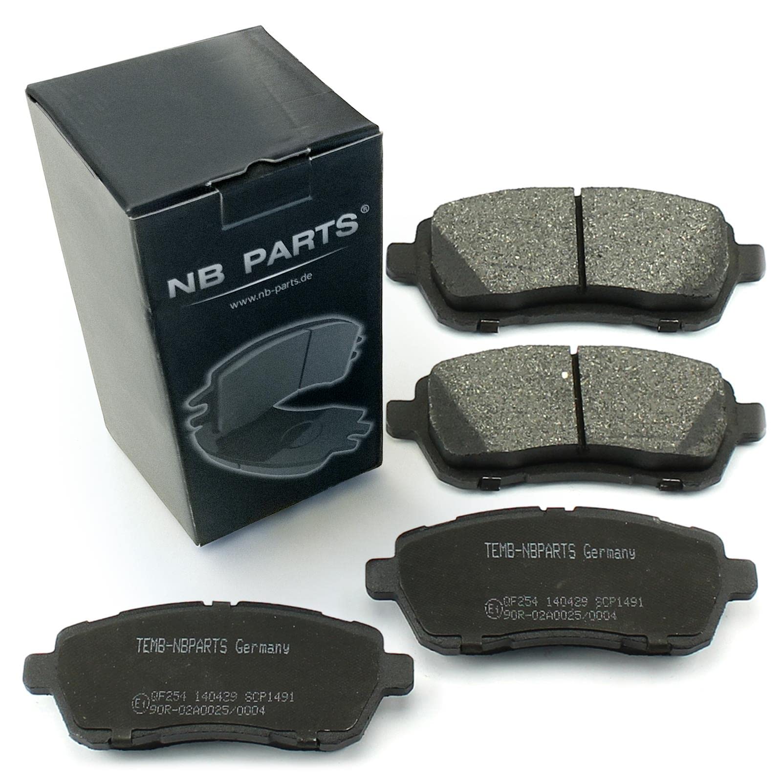 BREMSBELÄGE BREMSKLÖTZE VORNE NB PARTS GERMANY 10021669 BREMSBELÄGE BREMSKLÖTZE VORNE NB PARTS GERMANY 10021669 von NB PARTS