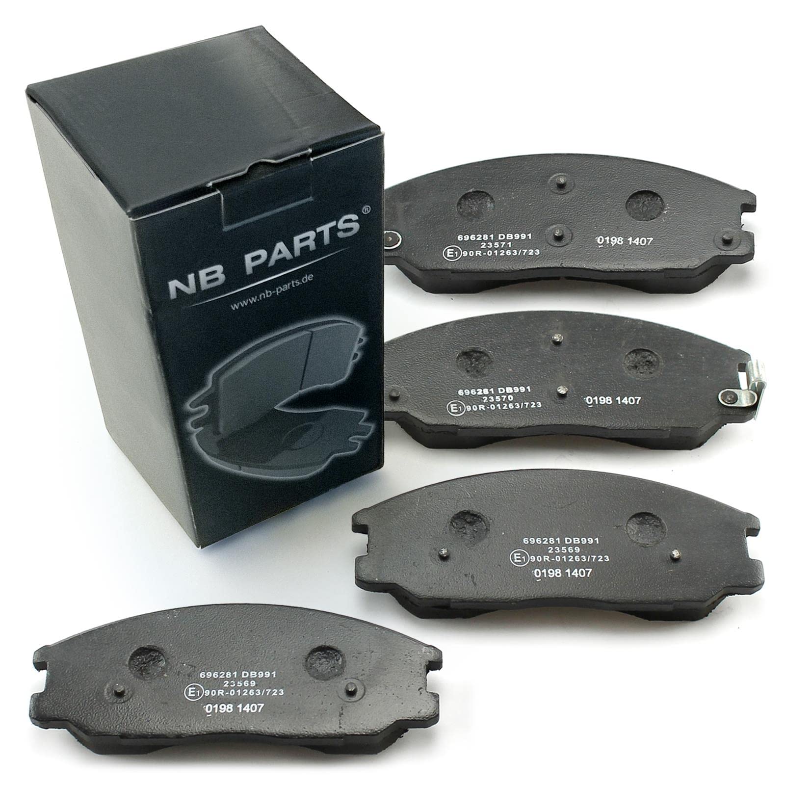 BREMSBELÄGE BREMSKLÖTZE VORNE NB PARTS GERMANY 10021719 BREMSBELÄGE BREMSKLÖTZE VORNE NB PARTS GERMANY 10021719 von NB PARTS