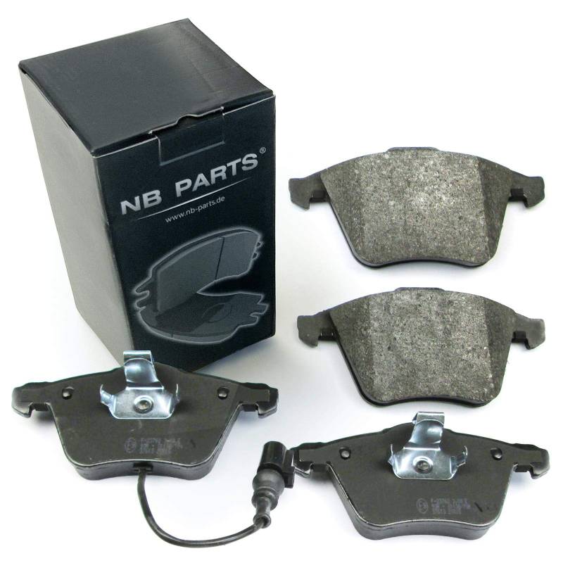 BREMSBELÄGE BREMSKLÖTZE VORNE NB PARTS GERMANY 10022067 von NB PARTS