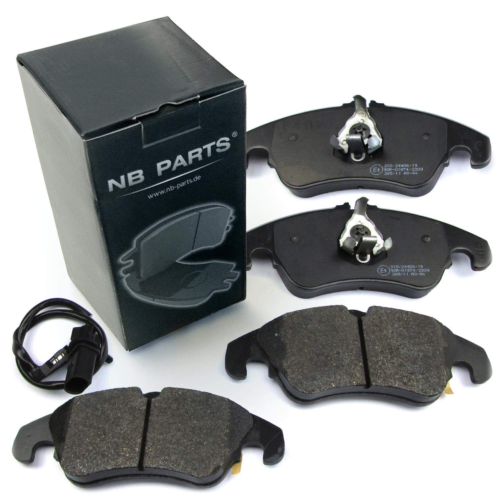 BREMSBELÄGE BREMSKLÖTZE VORNE NB PARTS GERMANY 10022077 BREMSBELÄGE BREMSKLÖTZE VORNE NB PARTS GERMANY 10022077 von NB PARTS