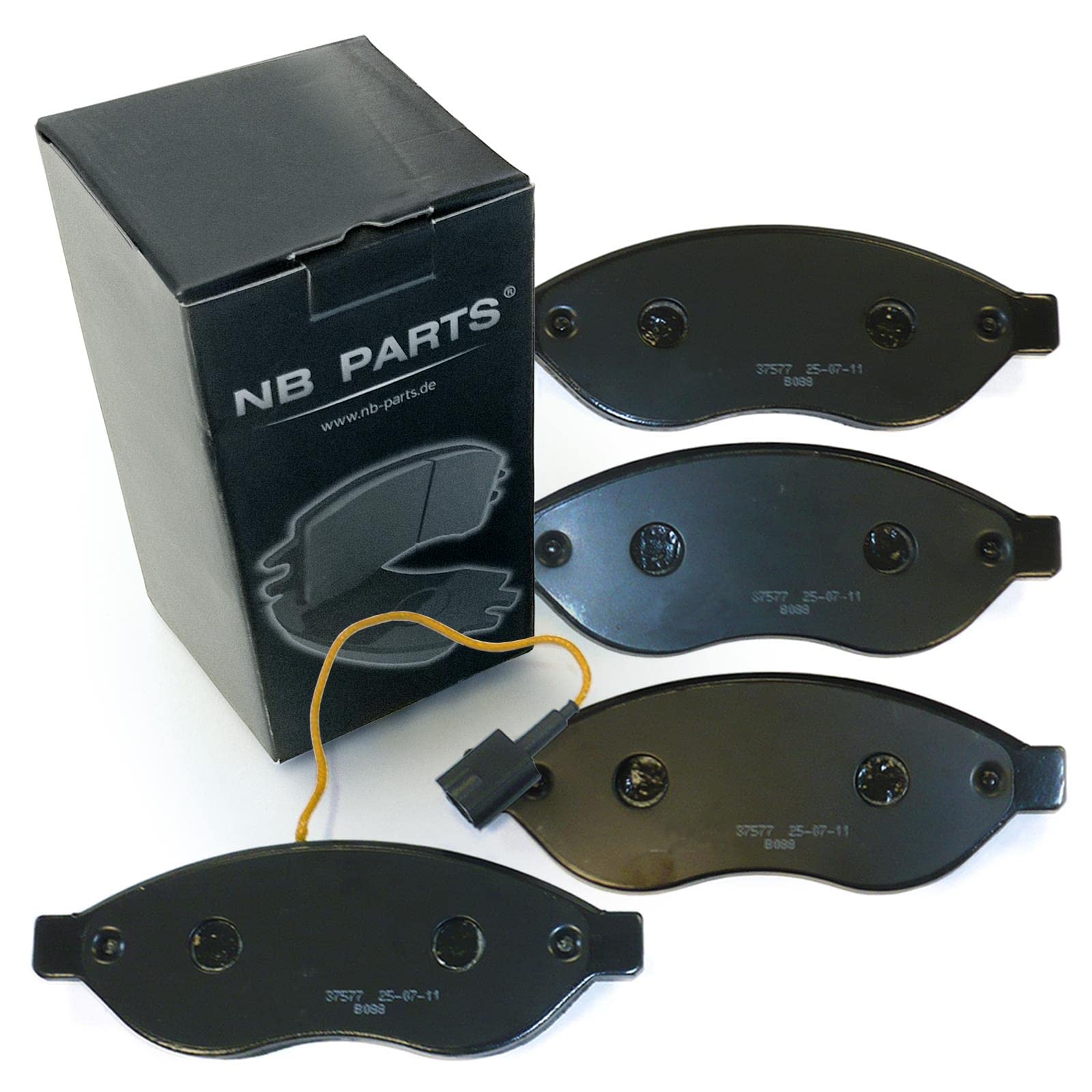 BREMSBELÄGE BREMSKLÖTZE VORNE NB PARTS GERMANY 10026412 BREMSBELÄGE BREMSKLÖTZE VORNE NB PARTS GERMANY 10026412 von NB PARTS
