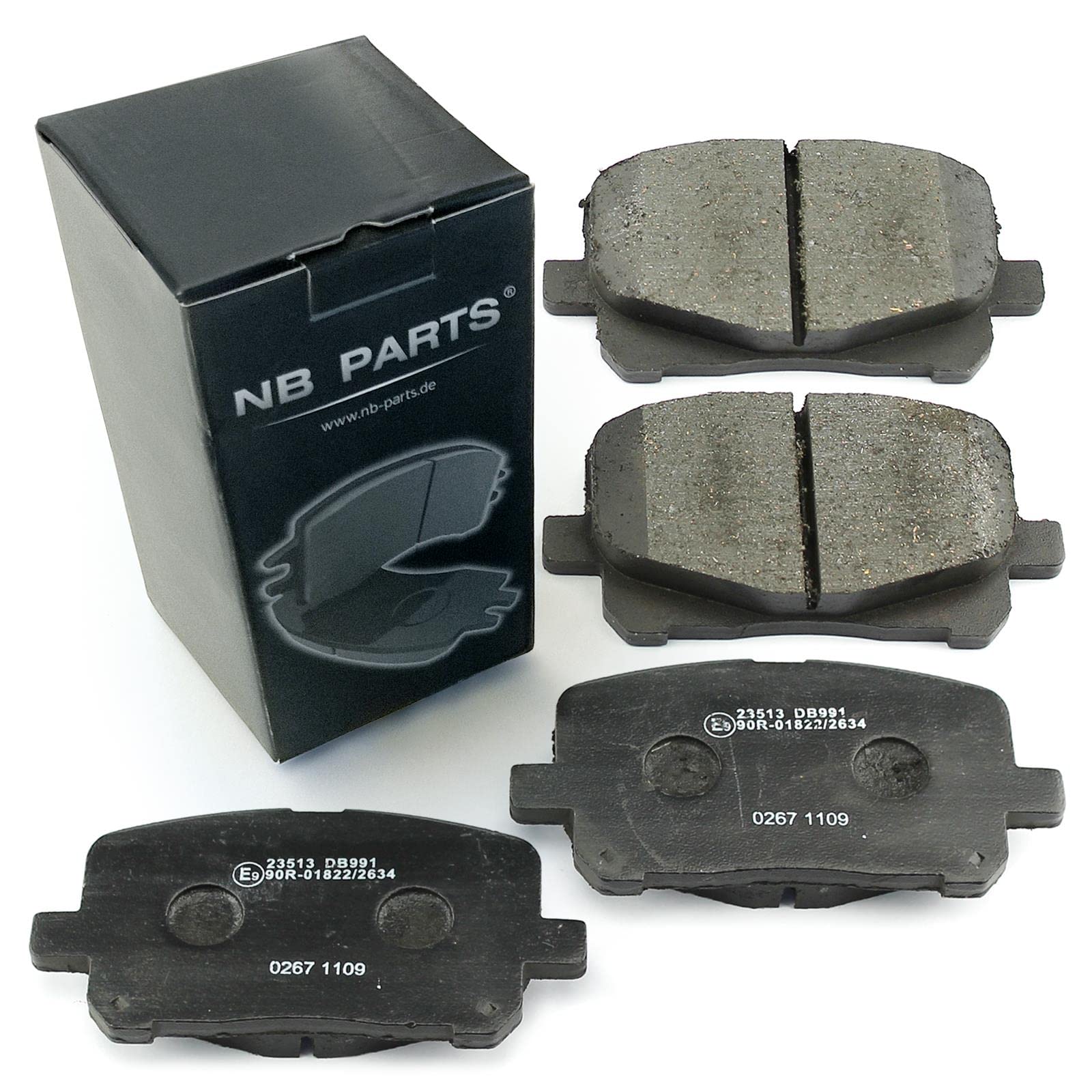 BREMSBELÄGE BREMSKLÖTZE VORNE NB PARTS GERMANY 10040753 BREMSBELÄGE BREMSKLÖTZE VORNE NB PARTS GERMANY 10040753 von NB PARTS