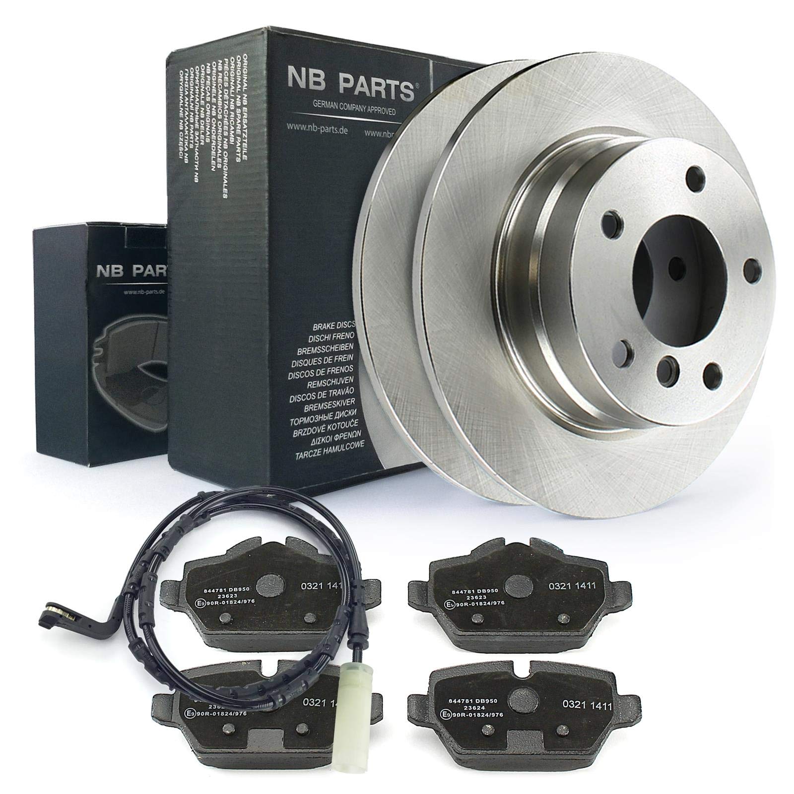 Bremsen/BREMSSCHEIBEN + BREMSBELÄGE + WARNKONTAKT HINTEN NB PARTS GERMANY 10042922 Bremsen/BREMSSCHEIBEN + BREMSBELÄGE + WARNKONTAKT HINTEN NB PARTS GERMANY 10042922 von NB PARTS