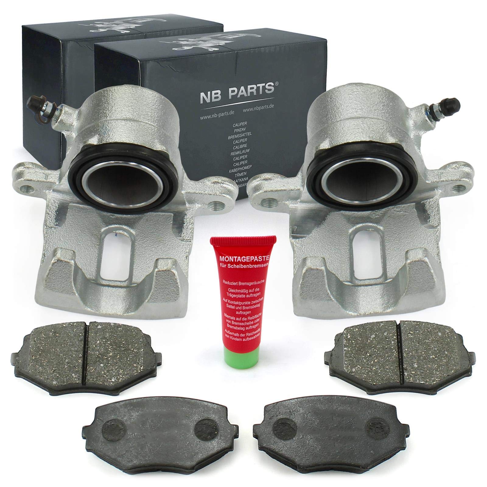 Bremsen/2x Bremssattel + Bremsbeläge vorne NB PARTS GERMANY 10058513 Bremsen/2x Bremssattel + Bremsbeläge vorne NB PARTS GERMANY 10058513 von NB PARTS