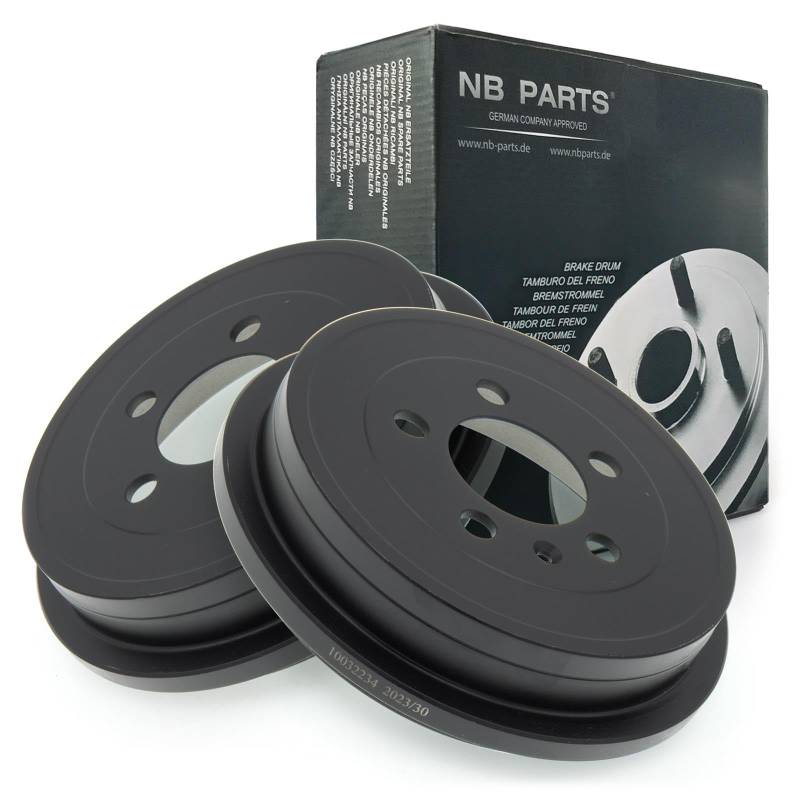 Bremsen/2x Bremstrommel hinten NB PARTS GERMANY 10045807 von NB PARTS