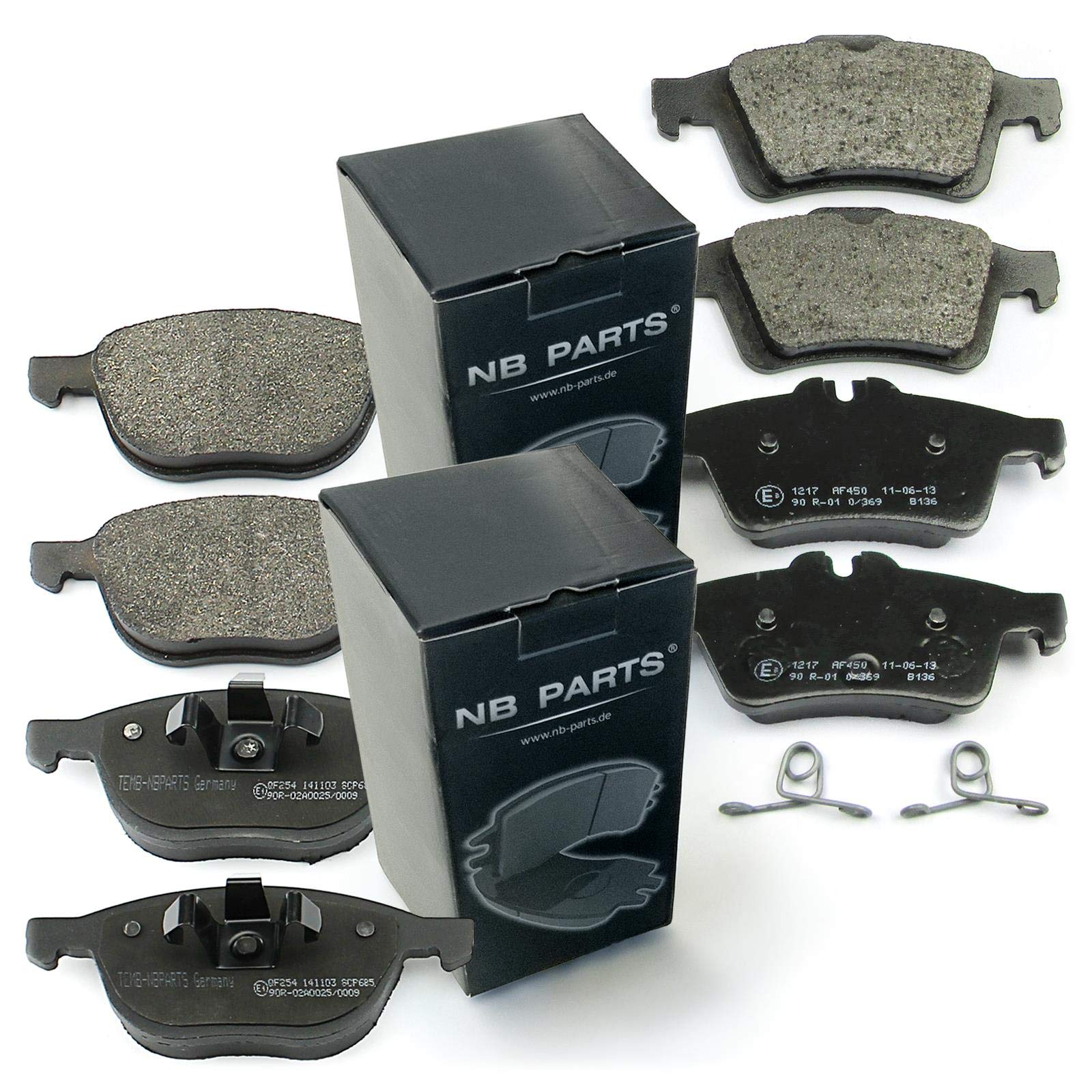 Bremsen/BREMSBELÄGE BREMSKLÖTZE VORNE + HINTEN NB PARTS GERMANY 10042978 Bremsen/BREMSBELÄGE BREMSKLÖTZE VORNE + HINTEN NB PARTS GERMANY 10042978 von NB PARTS