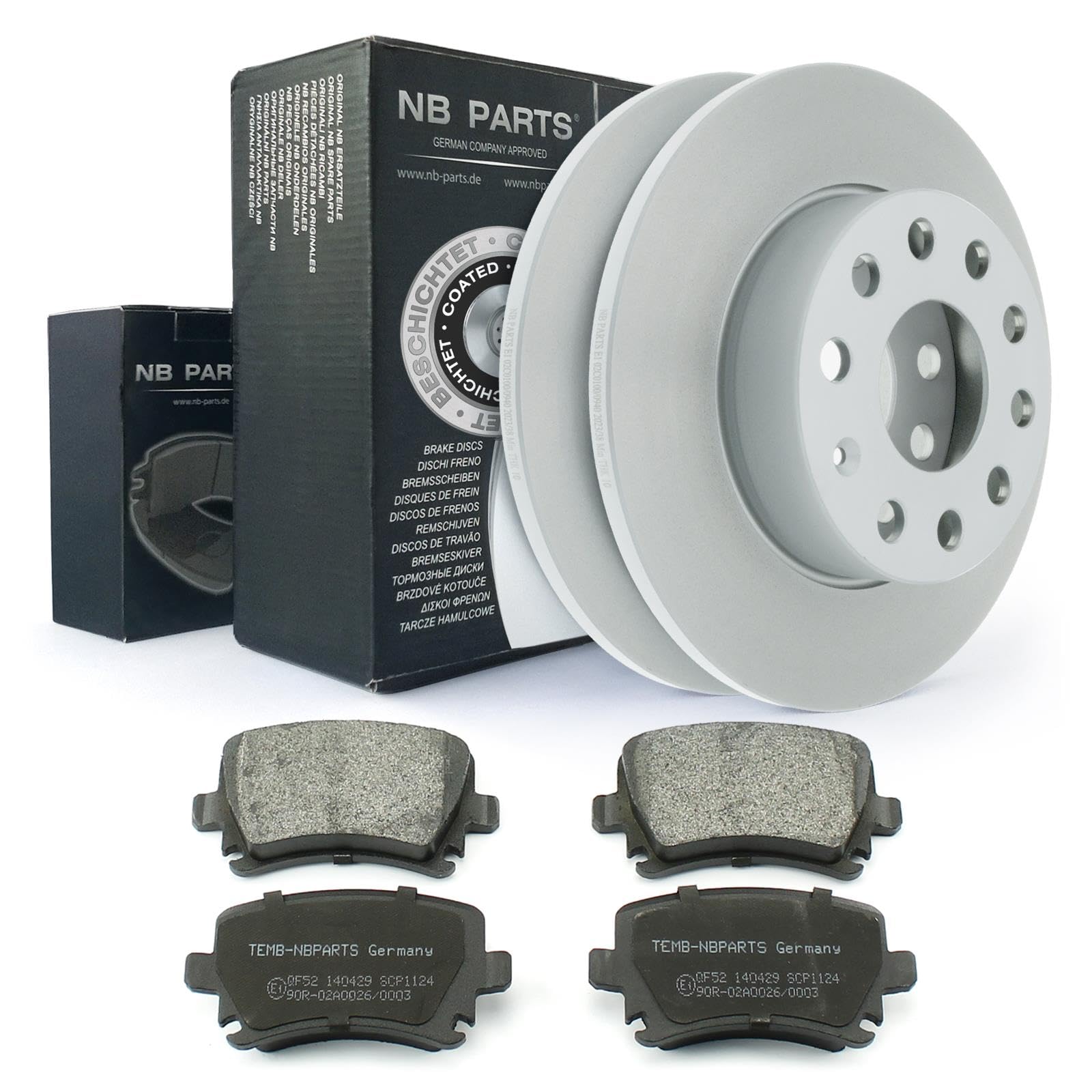 Bremsen/BREMSSCHEIBEN Ø256 VOLL + BREMSBELÄGE HINTEN NB PARTS GERMANY 10040991 Bremsen/BREMSSCHEIBEN Ø256 VOLL + BREMSBELÄGE HINTEN NB PARTS GERMANY 10040991 von NB PARTS
