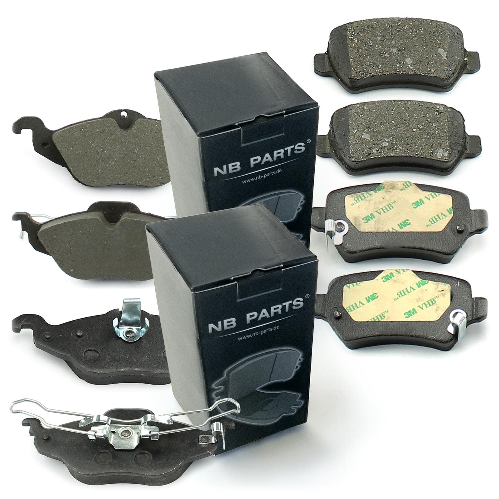 Bremsen/Bremsbeläge Bremsklötze vorne hinten für Opel Astra G Zafira A ohne ABS NB PARTS GERMANY 10045944 Bremsen/Bremsbeläge Bremsklötze vorne hinten für Opel Astra G Zafira A ohne ABS NB PARTS GERMANY 10045944 von NB PARTS