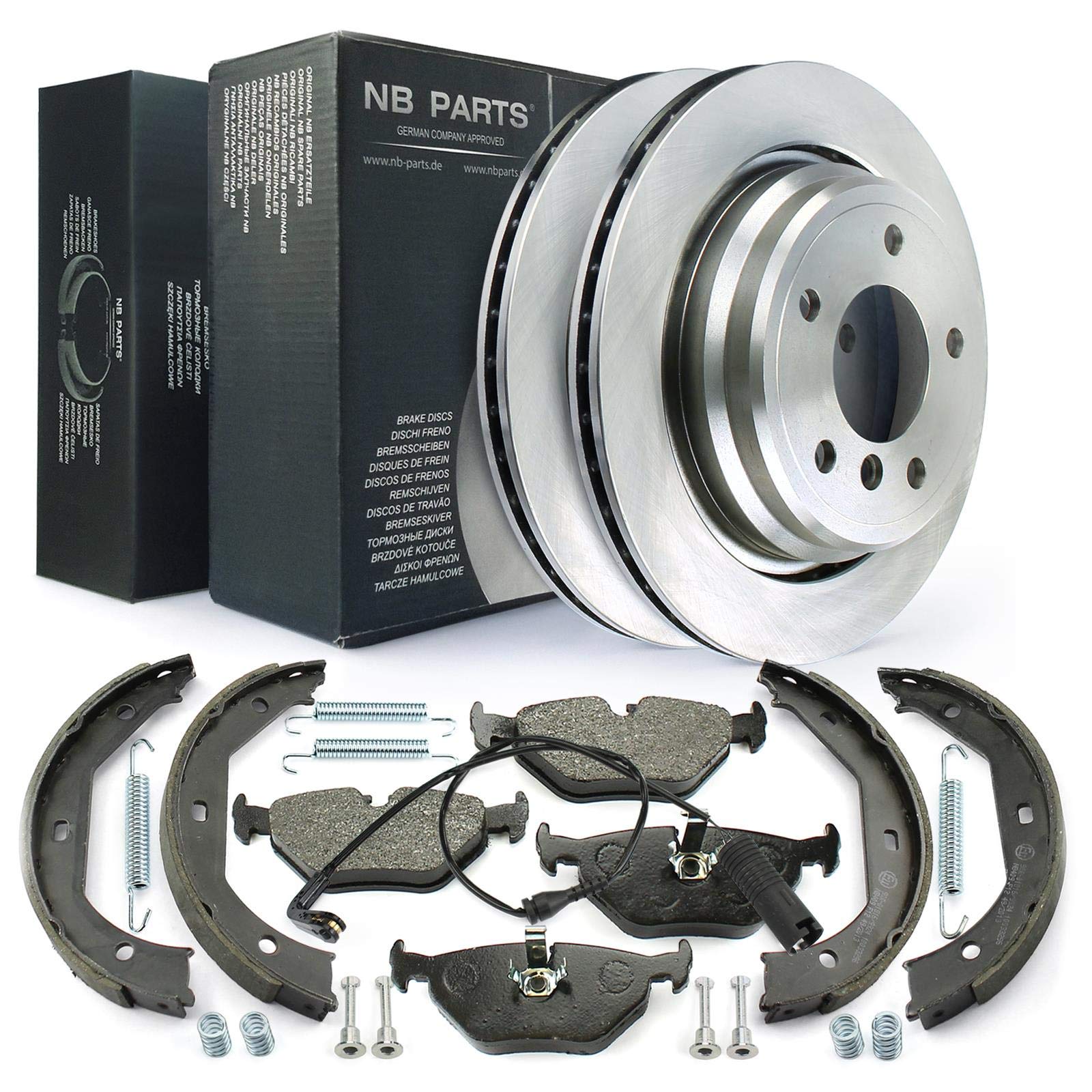 Bremsen/Bremsenset komplett vorne + hinten NB PARTS GERMANY 10041347 Bremsen/Bremsenset komplett vorne + hinten NB PARTS GERMANY 10041347 von NB PARTS