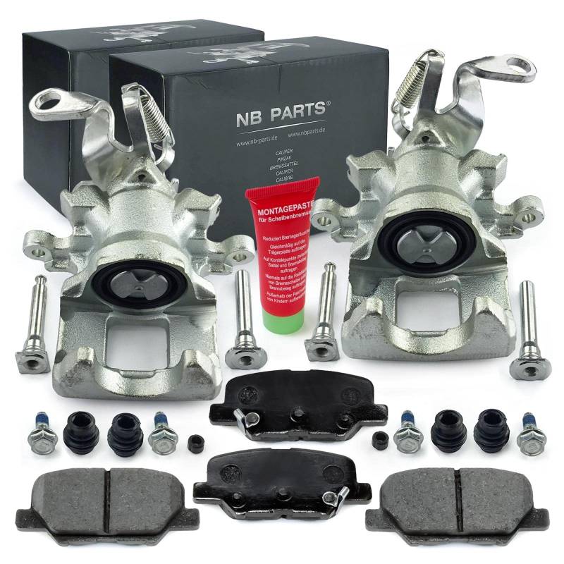 Bremsen/Bremssättel + Bremsbeläge hinten NB PARTS GERMANY 10074818 von NB PARTS