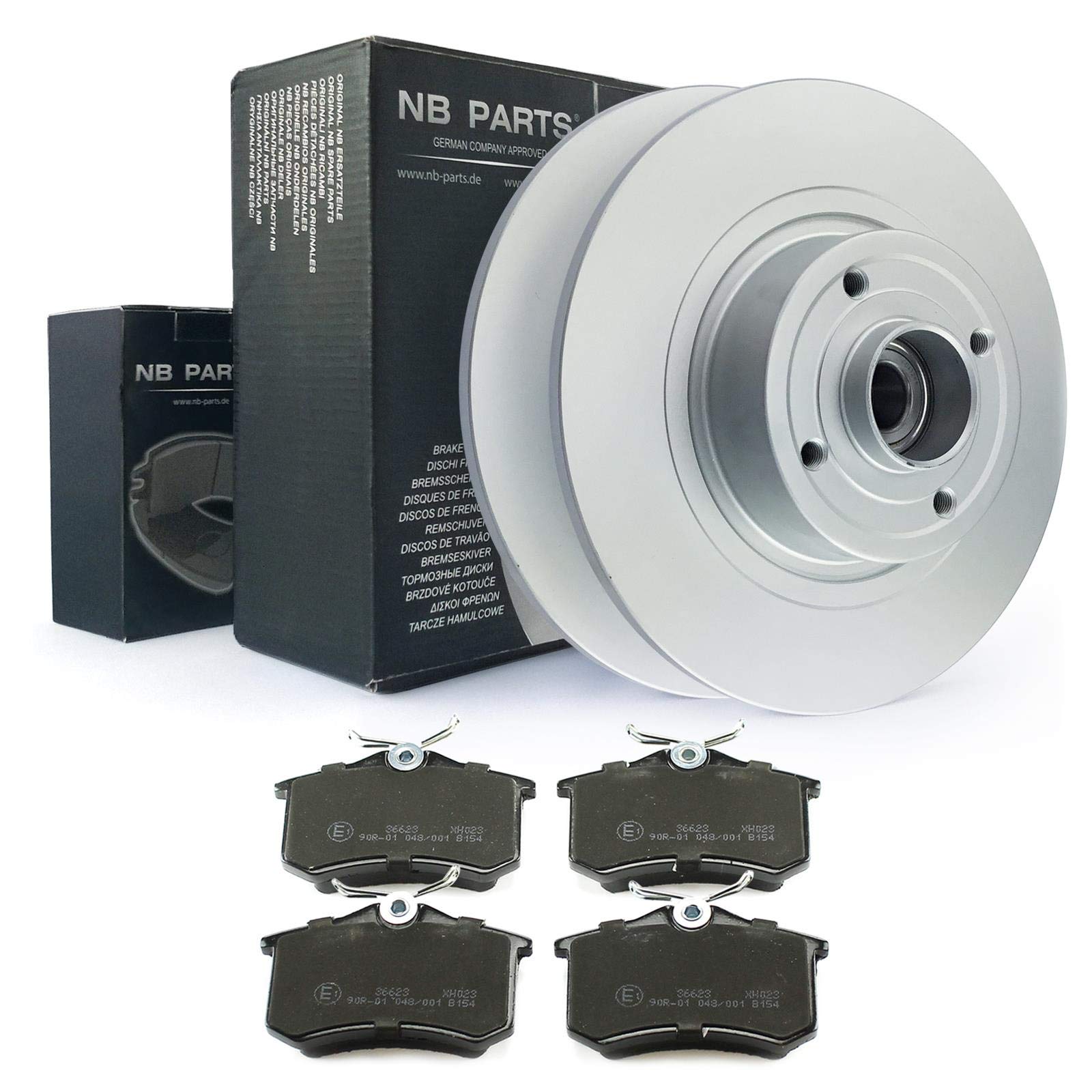 Bremsen/Bremsscheiben + Bremsbeläge hinten NB PARTS GERMANY 10047873 Bremsen/Bremsscheiben + Bremsbeläge hinten NB PARTS GERMANY 10047873 von NB PARTS