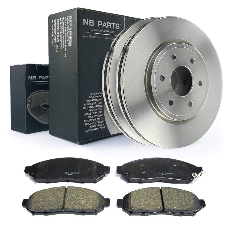 Bremsen/Bremsscheiben + Bremsbeläge vorne NB PARTS GERMANY 10041045 von NB PARTS