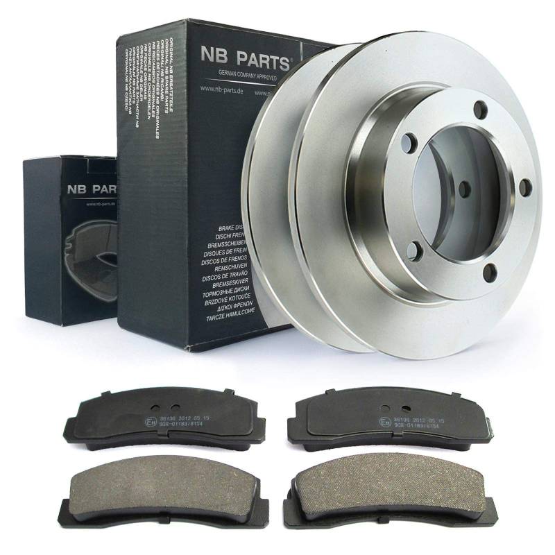 Bremsen/Bremsscheiben + Bremsbeläge vorne NB PARTS GERMANY 10041051 von NB PARTS