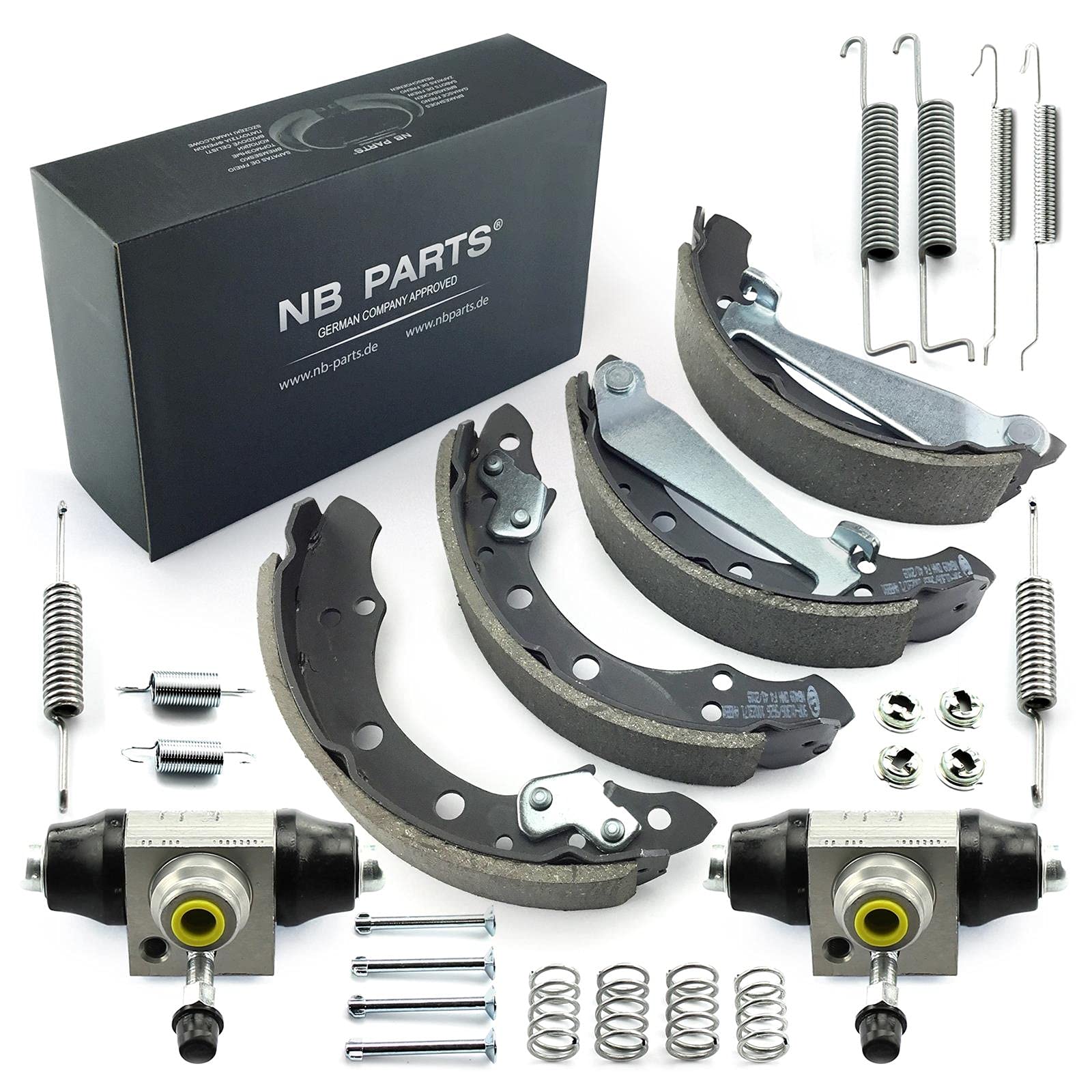 Bremsen/Set Bremsbacken + Radbremszylinder + Zubehör NB PARTS GERMANY 10041063 Bremsen/Set Bremsbacken + Radbremszylinder + Zubehör NB PARTS GERMANY 10041063 von NB PARTS