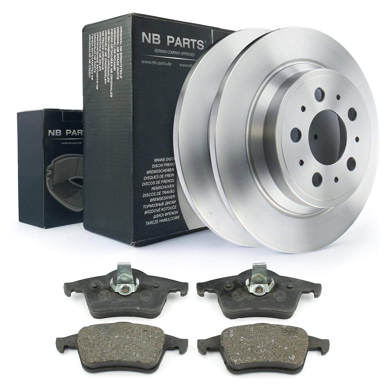 Bremsen/Bremsen-set Hinten Bremsscheiben + Bremsbeläge Ø 288 VOLL Bremsklötze HA Kit NB PARTS GERMANY 10038222 Bremsen/Bremsen-set Hinten Bremsscheiben + Bremsbeläge Ø 288 VOLL Bremsklötze HA Kit NB PARTS GERMANY 10038222 von NB PARTS