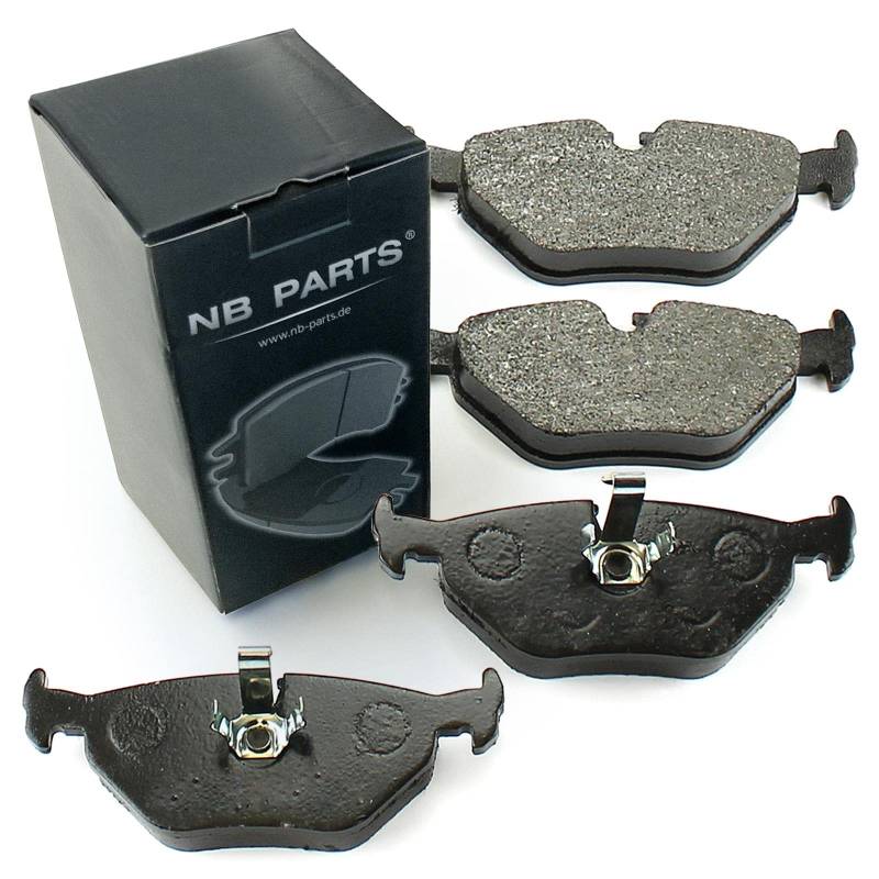 Bremsklötze Bremsbeläge hinten NB PARTS GERMANY 10026374 von NB PARTS